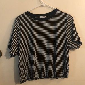 FashionNova Striped Crop Top